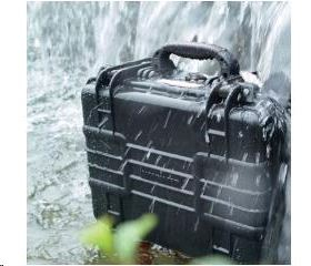 VANGUARD SUPREME 37F fotó/videó szivacsos bőrönd, fekete